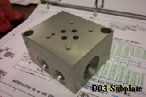 D03 Subplate with C-10-2 Relief Cavity